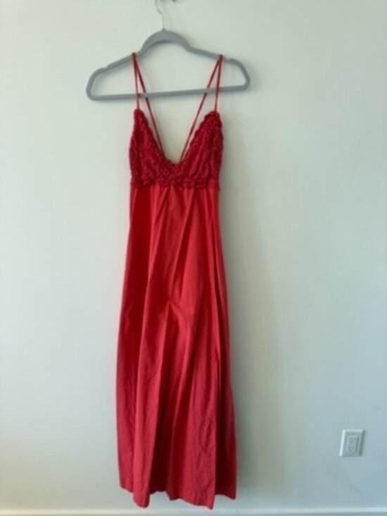Free People Dresses & Skirts - Free People Red Maxi Dress Size Small